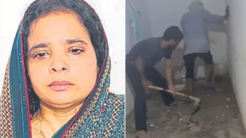खुलासा: हत्यारोपी रूबी का खौफनाक सच, पति की हत्या के बाद बाथरूम में खुद कब्र खोलकर दफ़नाई लाश