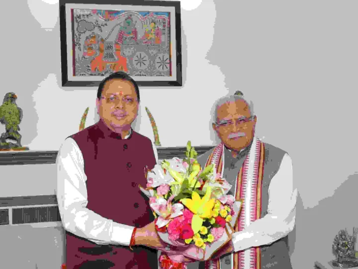 केंद्रीय मंत्री खट्टर से सीएम धामी ने की मुलाकात, कई परियोजनाओं को लेकर हुई बात