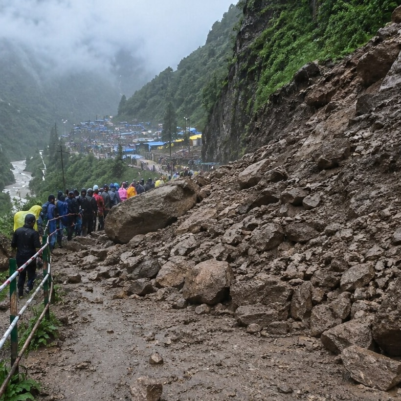 आफ़त: उत्तराखंड में भारी बारिश और भूस्खलन, चारधाम यात्रा की गई स्थगित, श्रद्धालुओं से अफवाहों से बचने की अपील
