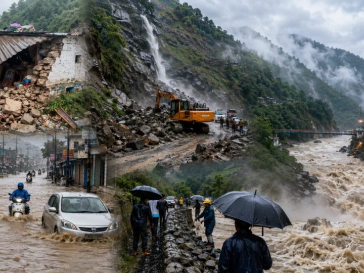अतिवृष्टि: उत्तराखंड में बारिस का कहर,  चारधाम यात्रा रुकी,  मालदेवता में रिकॉर्ड बारिश दर्ज, हाईवे बंद, कई जगह बाढ़ जैसे हालात