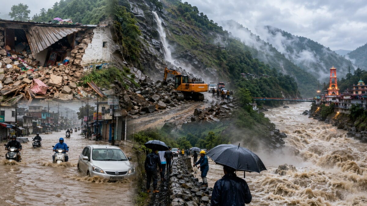 अतिवृष्टि: उत्तराखंड में बारिस का कहर,  चारधाम यात्रा रुकी,  मालदेवता में रिकॉर्ड बारिश दर्ज, हाईवे बंद, कई जगह बाढ़ जैसे हालात