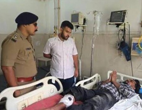 मुठभेड़: हत्या की साजिश नाकाम, पुलिस एनकाउंटर में गोली लगने के बाद तीन बदमाश गिरफ्तार