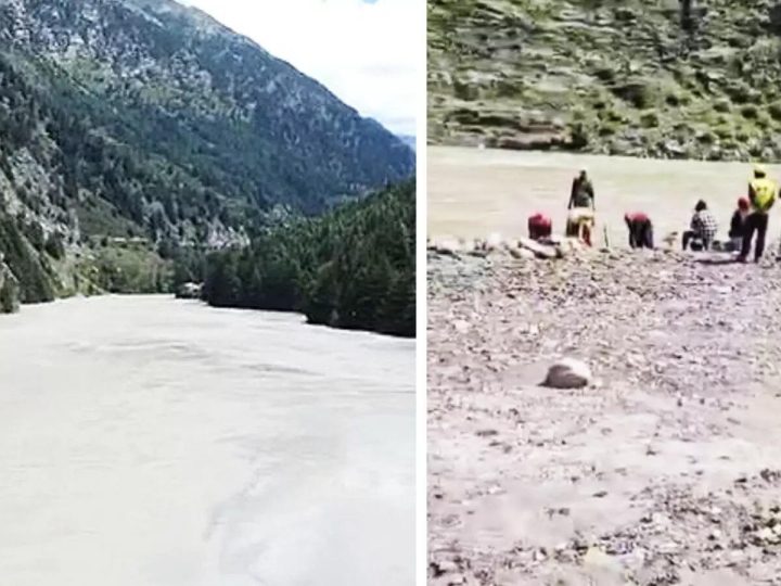 दहशत: भागीरथी का जलस्तर बढ़ने से रात को सो नहीं पा रहे ग्रामीण, सुरक्षा की लगाई गुहार