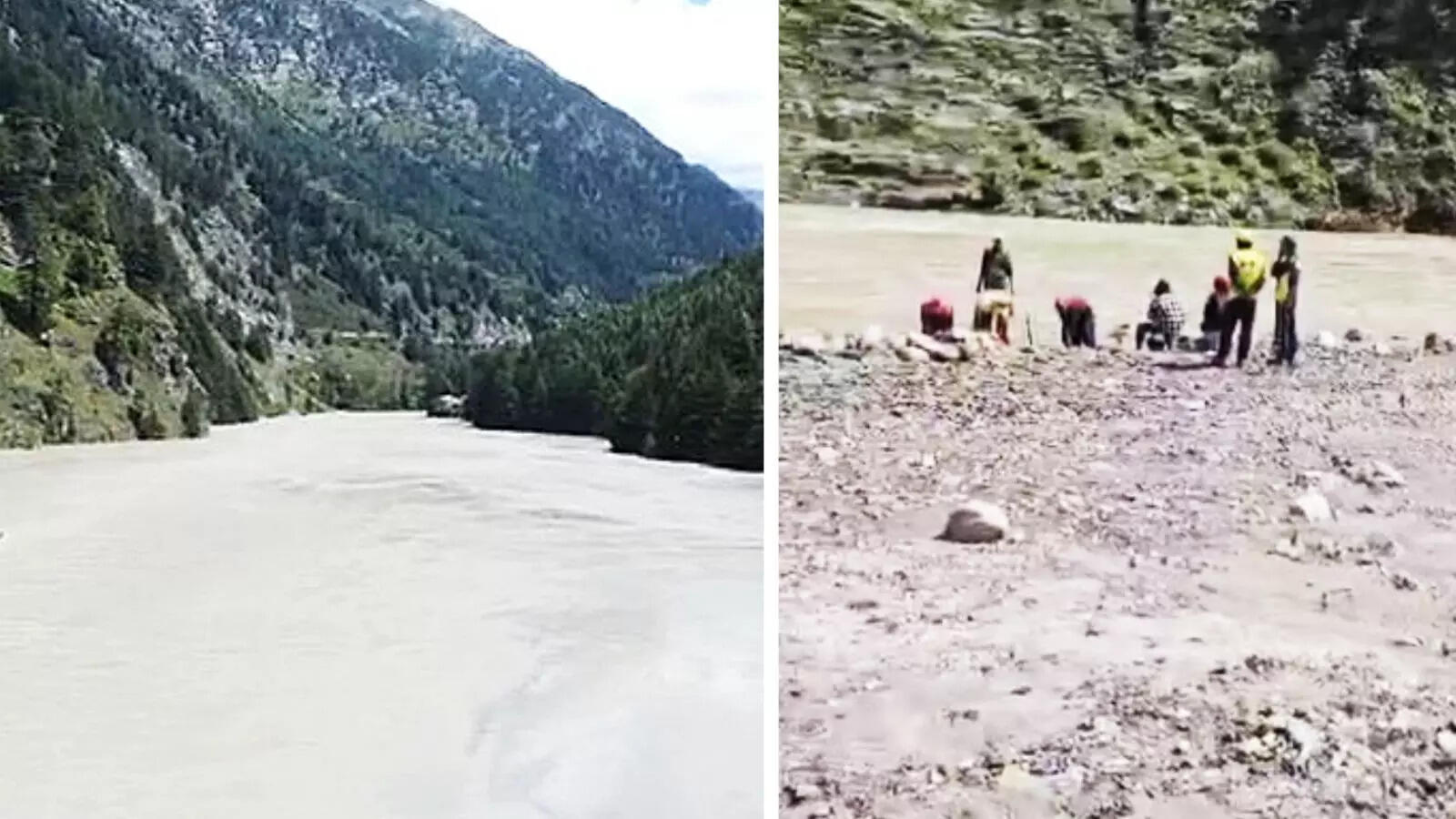 दहशत: भागीरथी का जलस्तर बढ़ने से रात को सो नहीं पा रहे ग्रामीण, सुरक्षा की लगाई गुहार