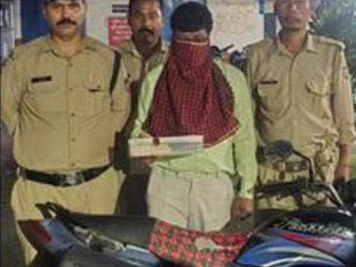 शिकंजा: पुलिस ने वाहन चेकिंग के दौरान दबोचा बाइक सवार तस्कर, कब्जे से 281 ग्राम स्मैक बरामद  