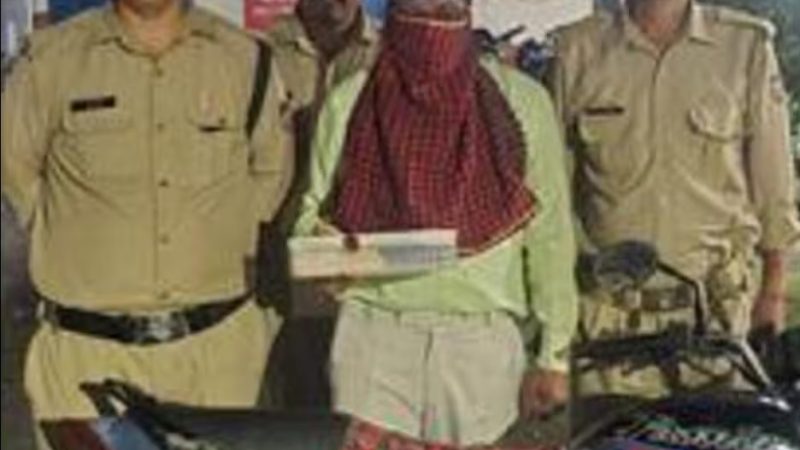शिकंजा: पुलिस ने वाहन चेकिंग के दौरान दबोचा बाइक सवार तस्कर, कब्जे से 281 ग्राम स्मैक बरामद  