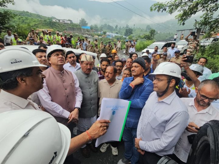 राज-काज: सीएम  धामी ने टीएचडीसी टनल हादसे का किया स्थलीय निरीक्षण, रेस्क्यू अभियान का लिया जायजा
