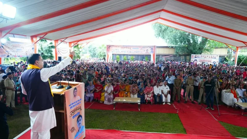 मातृशक्ति का आशीर्वाद ही उत्तराखंड की सेवा की सबसे बड़ी प्रेरणा: मुख्यमंत्री धामी