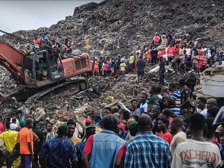 बड़ा हादसा: गिनी की राजधानी में घरों पर गिरा कचरे का पहाड़,4 वर्षीय बच्चे समेत 30 लोगों की मौत