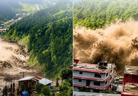 जल प्रलय: तिब्बत में ग्लेशियर झील फटने से नेपाल में भयावह बाढ़; 7 की मौत, 41 सुरक्षाकर्मी लापता
