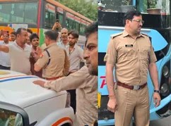 एक्शन: महंगा पड़ गया कमाई का लालच,50 सीटर बस में 110 यात्री ठूंसने पर भुगता 1.07 लाख का चालान