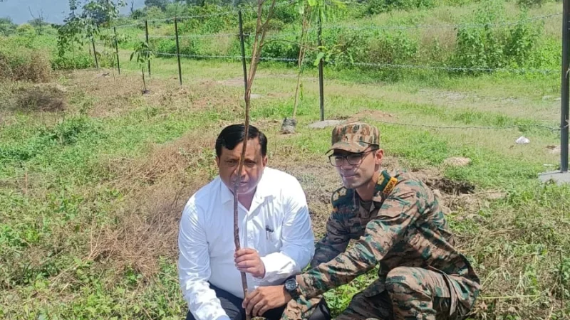 पौधे नहीं, भविष्य की हरियाली तैयार कर रहा एमडीडीए, रायपुर आर्मी फायरिंग रेंज में फलदार और जड़ी-बूटी वाले पौधों का रोपण