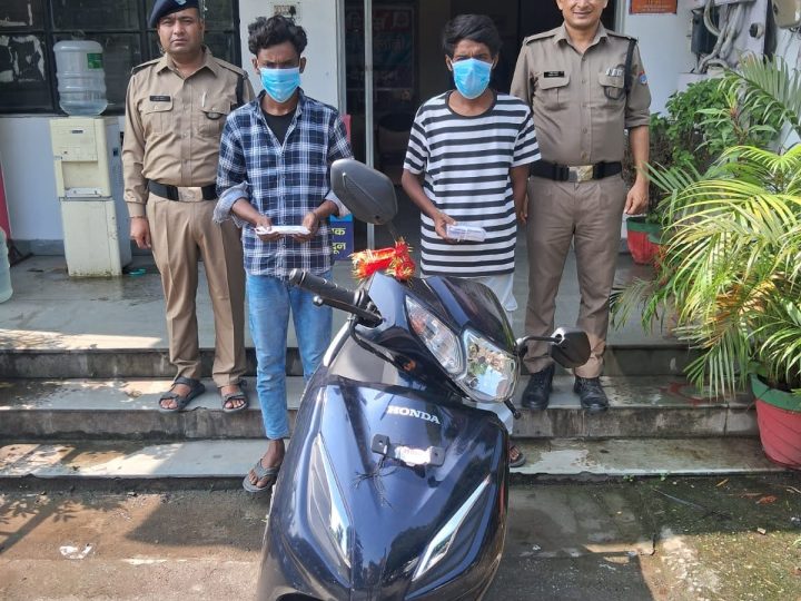 शिकंजा: चेन स्नैचिंग का खुलासा; नशे की लत पूरी करने के लिए वारदात करने के दो आरोपी गिरफ्तार