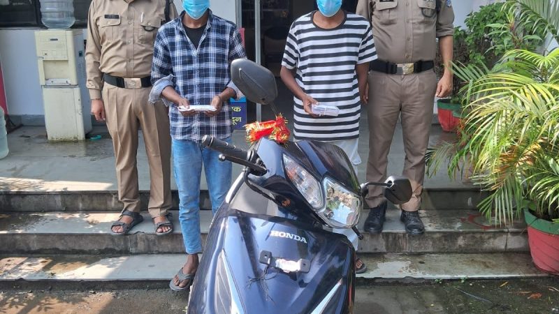 शिकंजा: चेन स्नैचिंग का खुलासा; नशे की लत पूरी करने के लिए वारदात करने के दो आरोपी गिरफ्तार