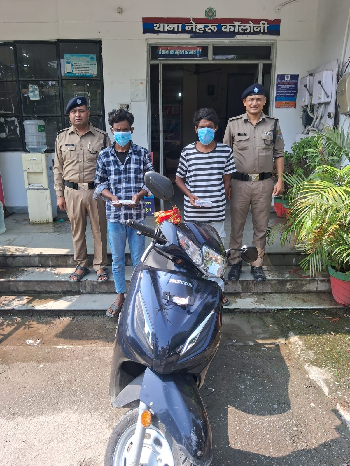 शिकंजा: चेन स्नैचिंग का खुलासा; नशे की लत पूरी करने के लिए वारदात करने के दो आरोपी गिरफ्तार