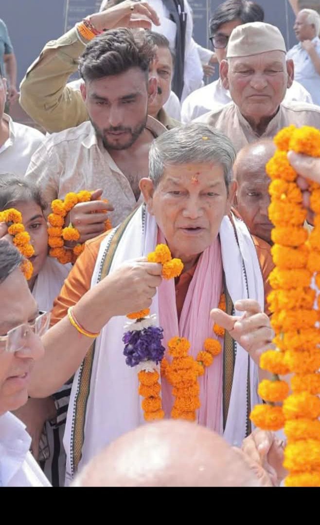 सियासी हमला: ‘कांग्रेस से डरी हुईं हैं केंद्र व राज्य की भाजपा सरकारें,बोले- पूर्व सीएम हरीश रावत