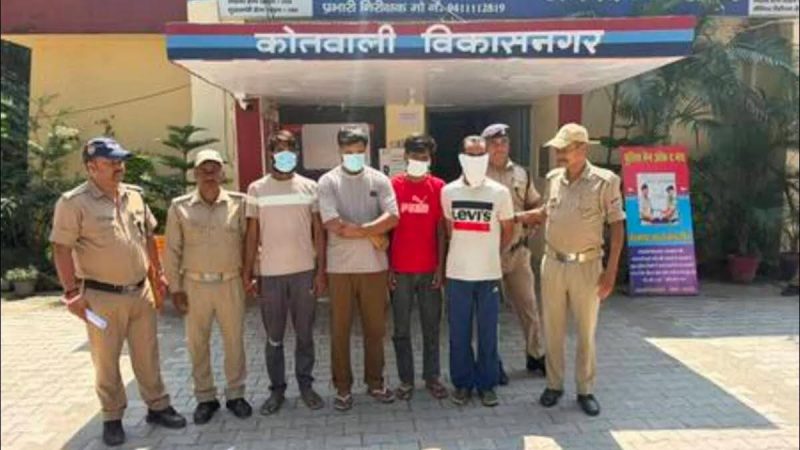 सलाखें: गैर जमानती वारंटियों पर विकासनगर पुलिस की कार्रवाई, चार को गिरफ्तार कर भेजा जेल 