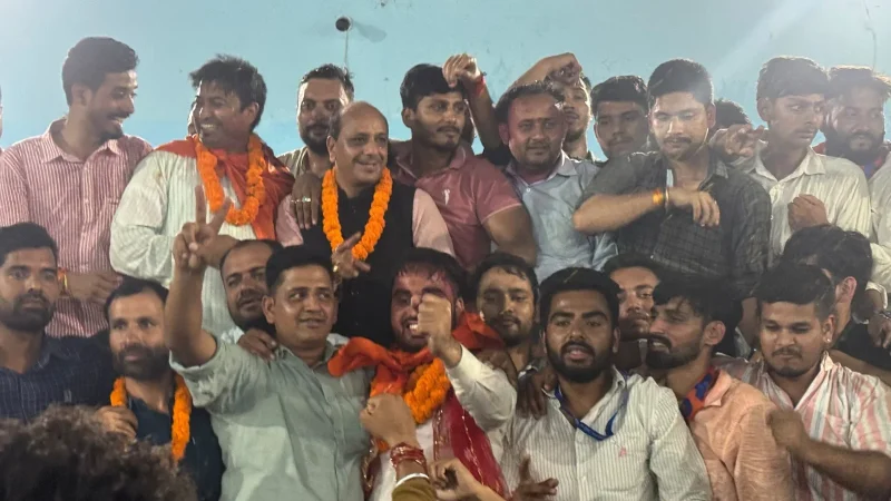 एबीवीपी की जीत मतलब युवाओं ने लगायी धामी सरकार के युवा हित के फैसलों पर मुहर: भाजपा