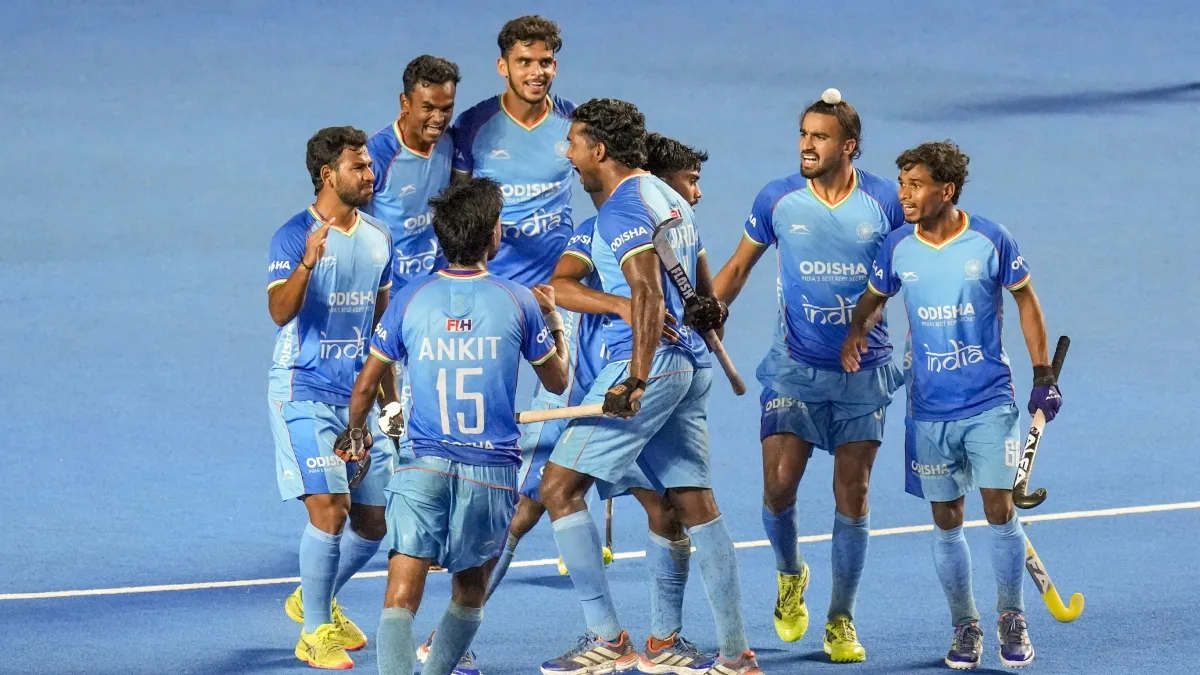 जूनियर हॉकी एशिया कप: दक्षिण कोरिया पर 7-3 की जीत के साथ सेमीफाइनल के करीब टीम इंडिया