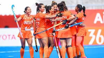 एशियन गेम्स 2026: भारतीय महिला हॉकी टीम का शानदार प्रदर्शन, एकतरफा मुकाबले में इंडोनेशिया को 17-1 से रौंदा