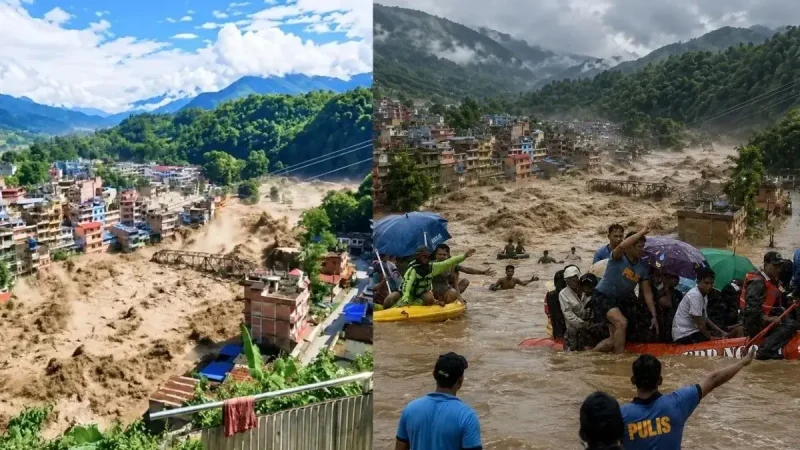 नेपाल बाढ़ त्रासदी: अब तक 1,127 मौतें, 4,800 लापता; भारत ने फिर भेजी मदद