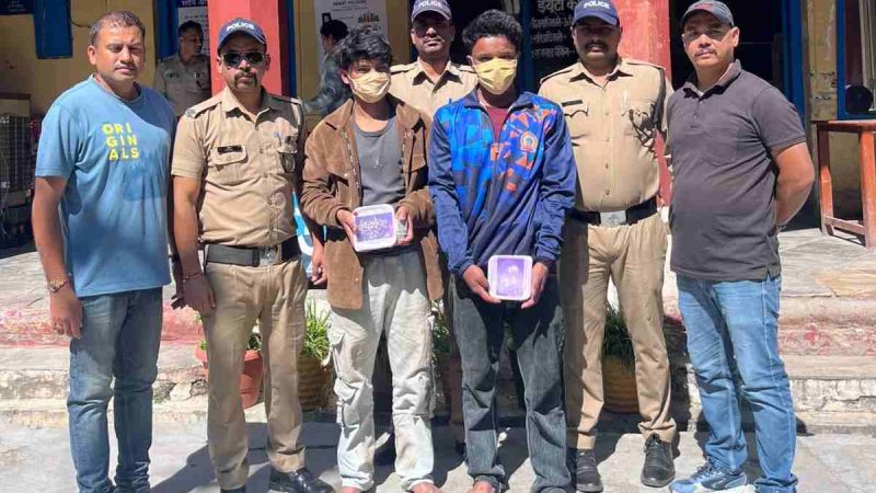 कामयाबी: चोरी की दो घटनाओं का कोतवाली पुलिस ने किया खुलासा, दो आरोपी गिरफ्तार
