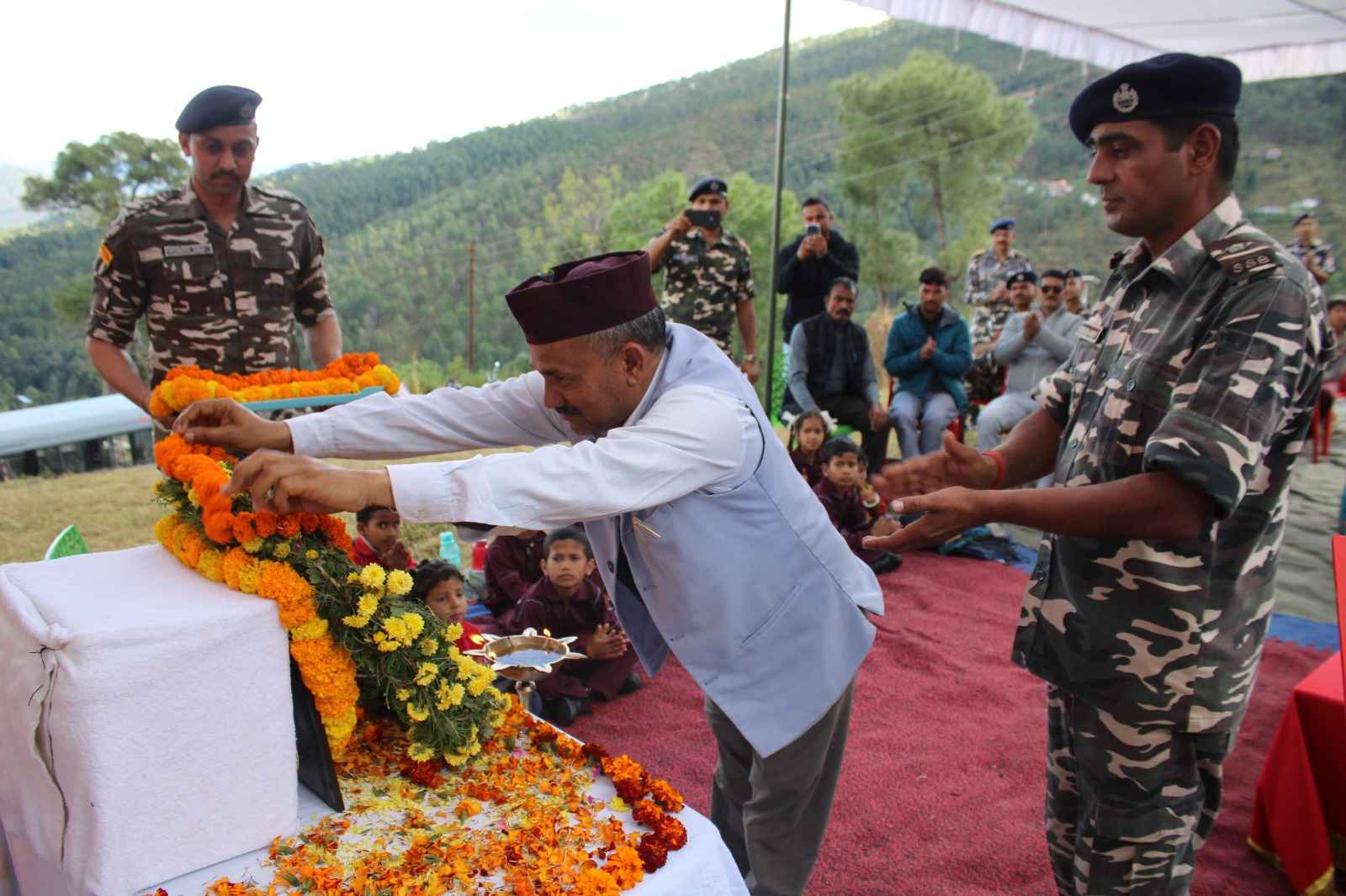 स्मरण: कीर्ति चक्र से सम्मानित एस एस बी के शहीद उपनिरीक्षक भूपाल सिंह के बलिदान को किया नमन