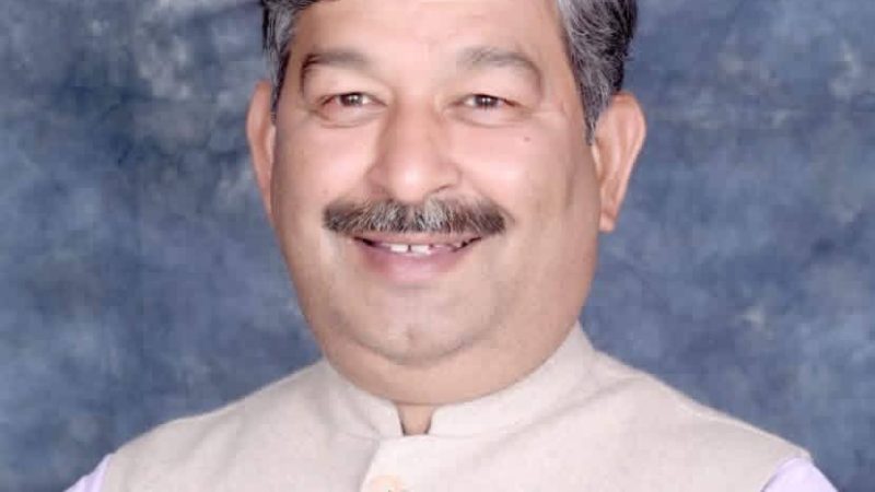घोषणा: राज्यसभा चुनाव: भाजपा ने दिनेश आर्य को बनाया उम्मीदवार