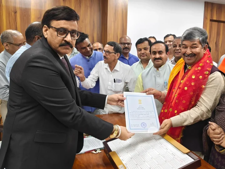 दिनेश आर्य निर्विरोध राज्यसभा सांसद निर्वाचित, भाजपा प्रदेश अध्यक्ष ने दी बधाई