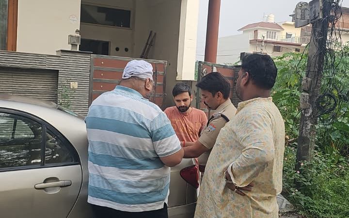एक्शन: पटेलनगर में पुलिस का बड़ा सत्यापन अभियान, 35 मकान मालिकों पर 3.50 लाख का जुर्माना
