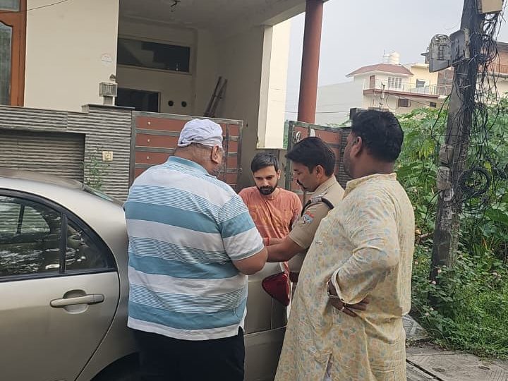 एक्शन: पटेलनगर में पुलिस का बड़ा सत्यापन अभियान, 35 मकान मालिकों पर 3.50 लाख का जुर्माना