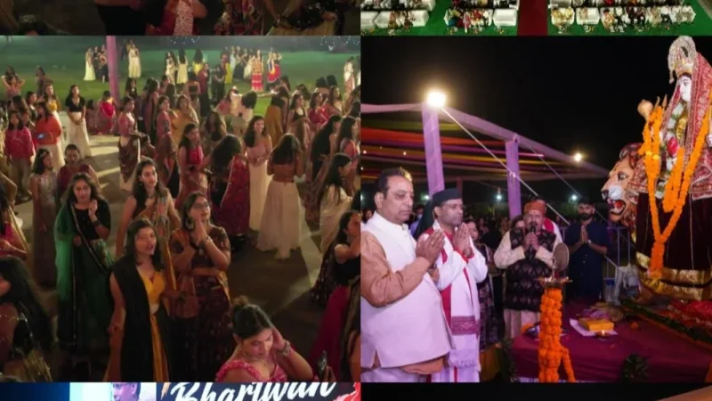लोक संस्कृति को जीवंत रखते हैंnडांडिया और गरबा जैसे आयोजन: मुख्यमंत्री