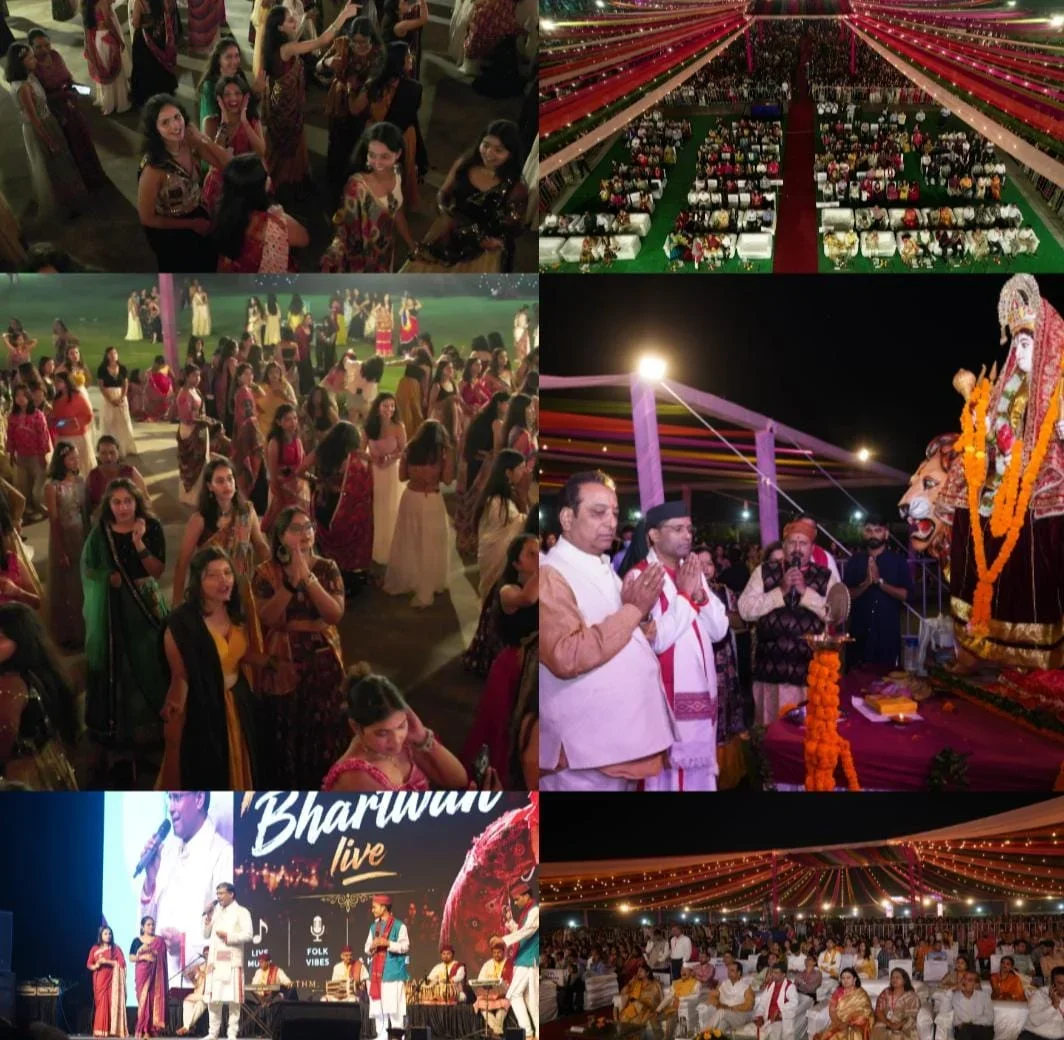लोक संस्कृति को जीवंत रखते हैंnडांडिया और गरबा जैसे आयोजन: मुख्यमंत्री