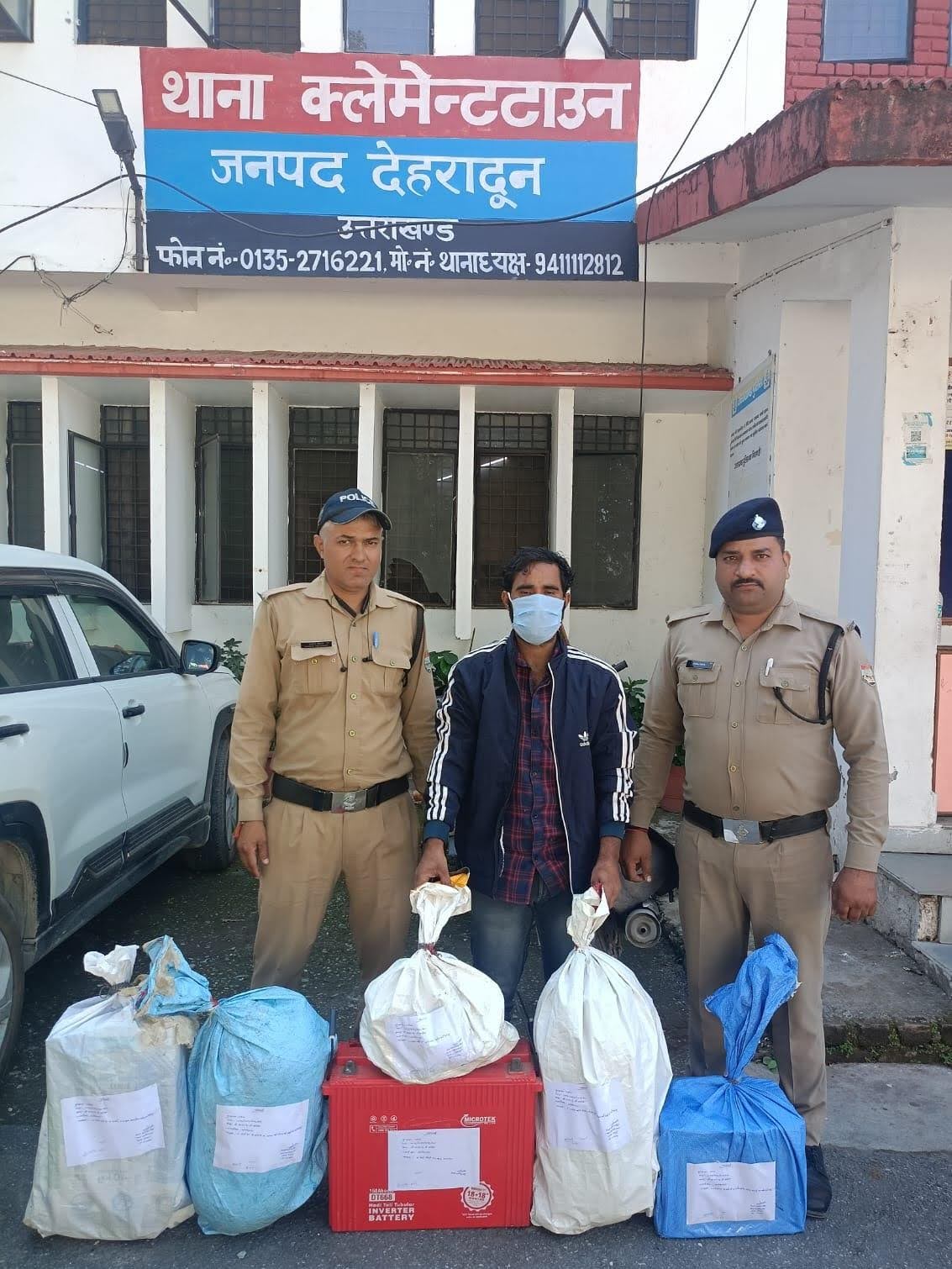 शिकंजा: क्लेमेंट टाउन में चोरी का 24 घंटे में खुलासा, नशे के आदी आरोपी से शत-प्रतिशत माल बरामद