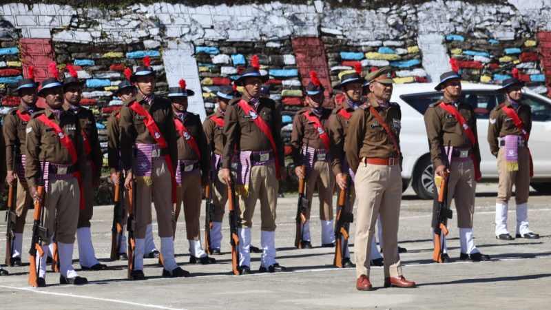 आयोजन: सरदार पटेल की जयंती पर पौड़ी पुलिस ने ली राष्ट्रीय एकता की शपथ