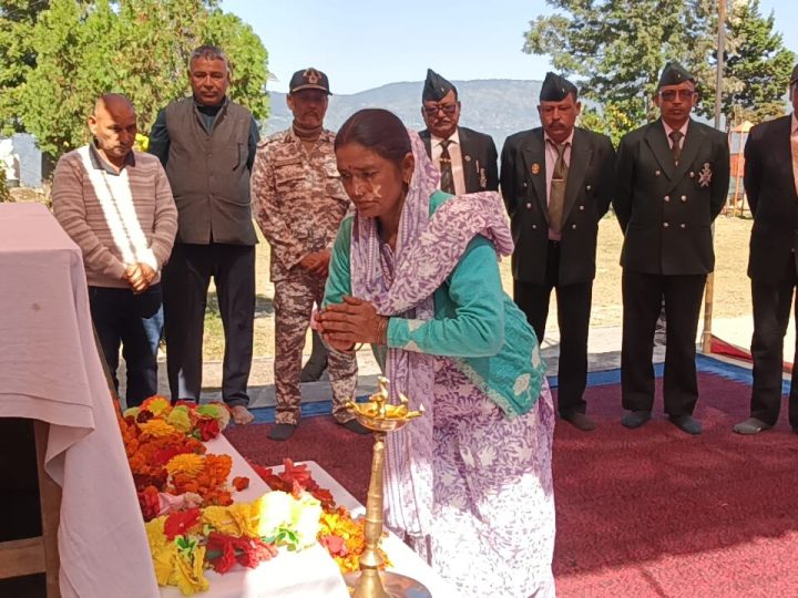 जयहिंद: शौर्य चक्र विजेता बलिदानी मनीष पटवाल को पुण्यतिथि पर दी गई श्रद्धांजलि