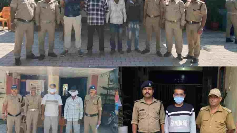 वारंटियो के विरूद्ध दून पुलिस की ताबड़तोड़ कार्यवाही, विगत 2 दिवस में 12 वारंटियो को पुलिस ने किया गिरफ्तार