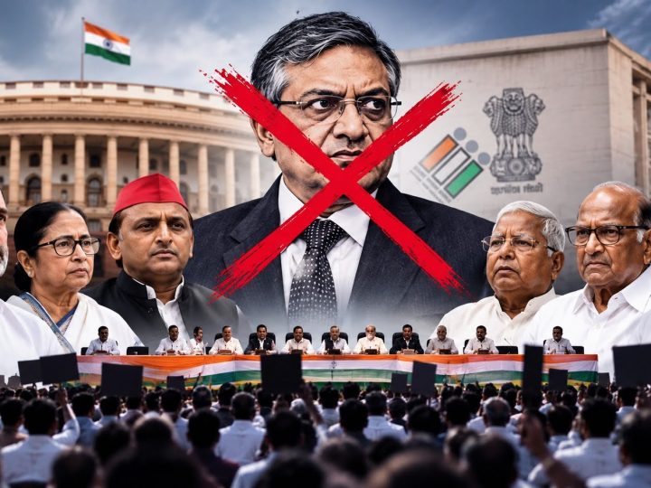 मॉक-संसद: रामलीला मैदान में महारैली से पहले ज्ञानेश कुमार के खिलाफ महाभियोग लाएगा इंडिया गठबंधन